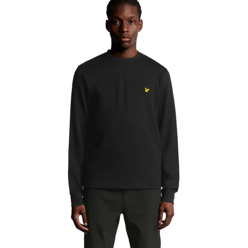 Lyle & Scott Sports Lightweight sweater heren jet black