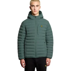 New Lyle & Scott Sports Lightweight Puffer jas heren silver pine