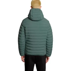 New Lyle & Scott  Sports Lightweight Puffer jas heren silver pine