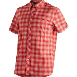 Maier Sports  Kasen S/S overhemd heren red check