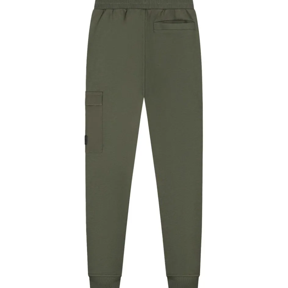 Best Malelions Nylon Pocket joggingbroek junior moss green