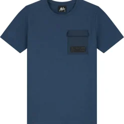 Malelions Nylon Pocket shirt junior navy