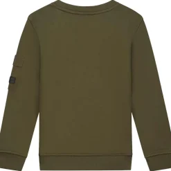 Malelions Nylon Pocket sweater junior moss green