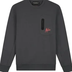 Malelions Sport Counter sweater heren antra coral