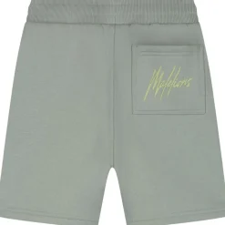 Online Malelions Striped Signature short junior agave green