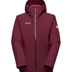 Outlet Mammut Alto Light Hooded 3-in-1 outdoor jack dames vin red