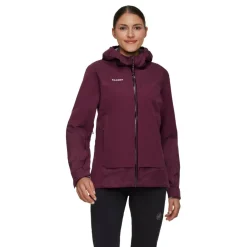 Mammut Ducan Guide HS Hooded outdoor jack dames vin