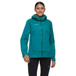 Mammut Ducan Guide HS Hooded outdoor jack dames deep teal