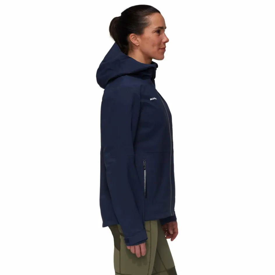 Mammut Linard Guide HS Hooded outdoor jack dames marine