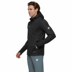 Sale Mammut Ultimate VIII SO Hooded 25 Years softshell jas heren black