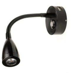 Marine LED  Mini Flex USB led opbouwspot zwart