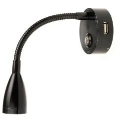 Marine LED  Mini Flex USB led opbouwspot zwart