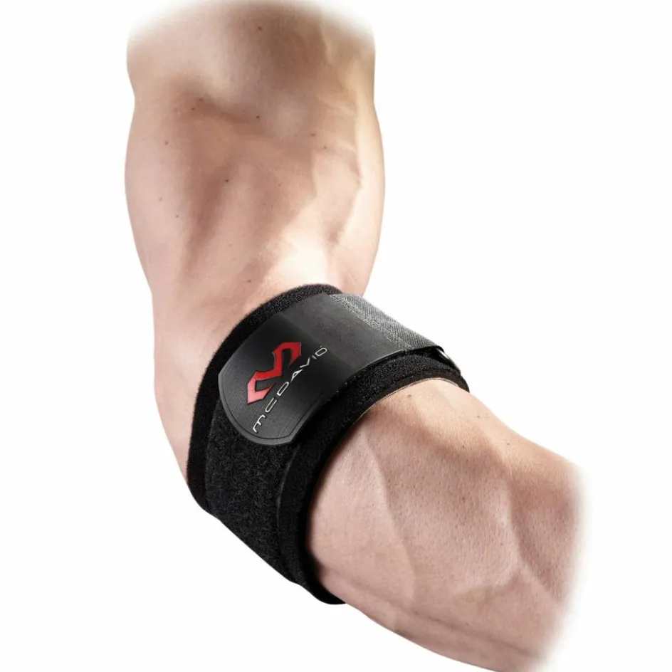 McDavid verstelbare elleboogstrap zwart