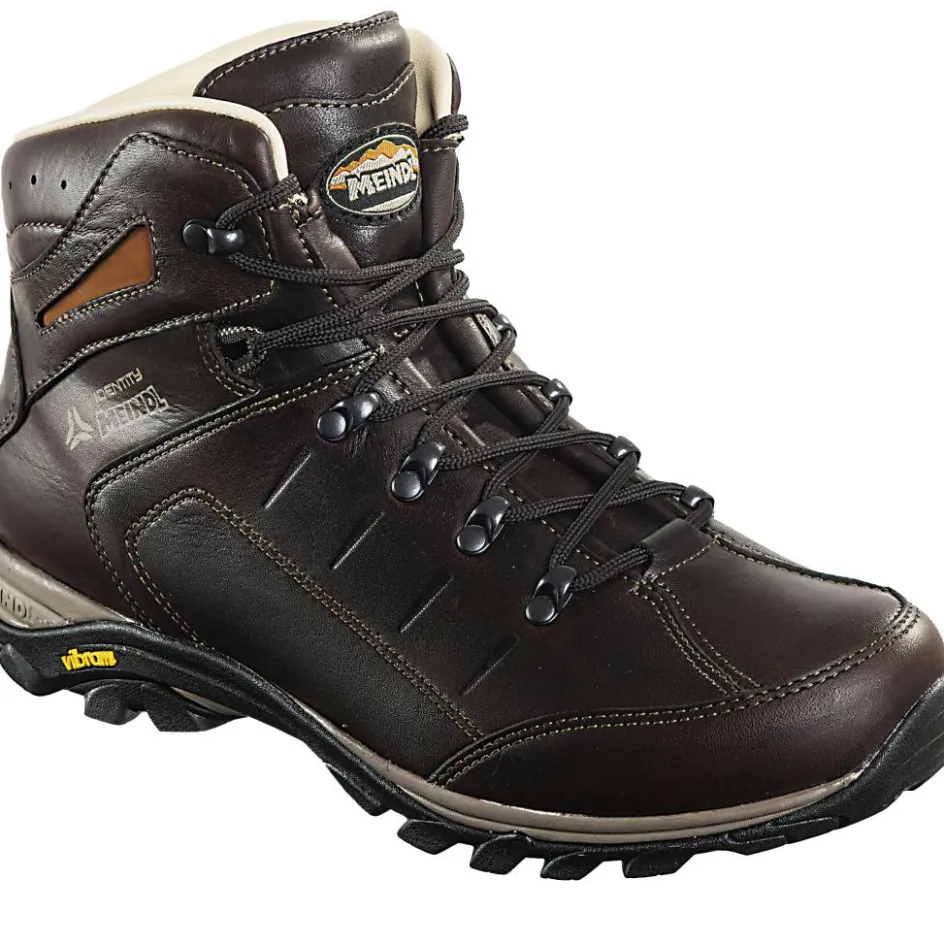 Meindl Bergamo Lady Identity Mid wandelschoenen dames dark brown