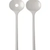 Mepal Bloom saladebestek 2-delig pebble white