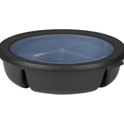 Clearance Mepal Cirqula Bento multikom vershouddoos rond 1 liter nordic black