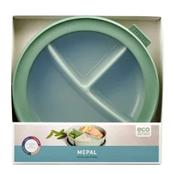 Mepal Cirqula Bento multikom vershouddoos rond 1 liter nordic sage