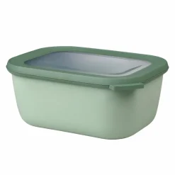 Mepal Cirqula multikom vershouddoos rechthoekig 1,5  liter nordic sage