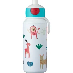 Clearance Mepal Pop-up Campus drinkfles 400 ml animal friends