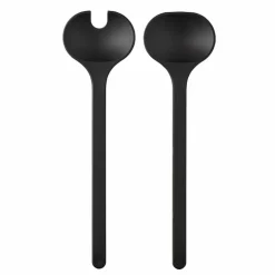 Mepal Silueta saladebestek 2-delig nordic black