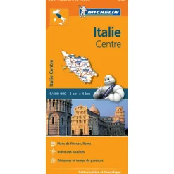 Online Michelin 563 Centraal Italië wegenkaart