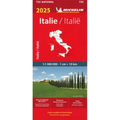 Online Michelin 735 Italië wegenkaart 2025