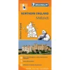 Michelin 502 Noord-Engeland Midlands wegenkaart