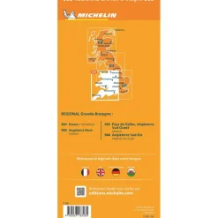 Michelin 503 Wales Zuidwest-Engeland wegenkaart