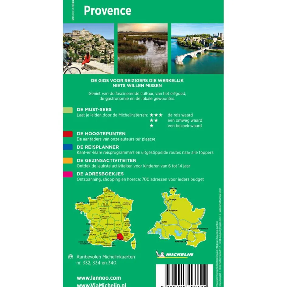 Michelin Provence De Groene reisgids