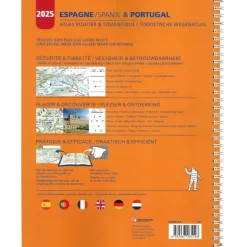 Michelin Spanje en Portugal wegenkaart 2025