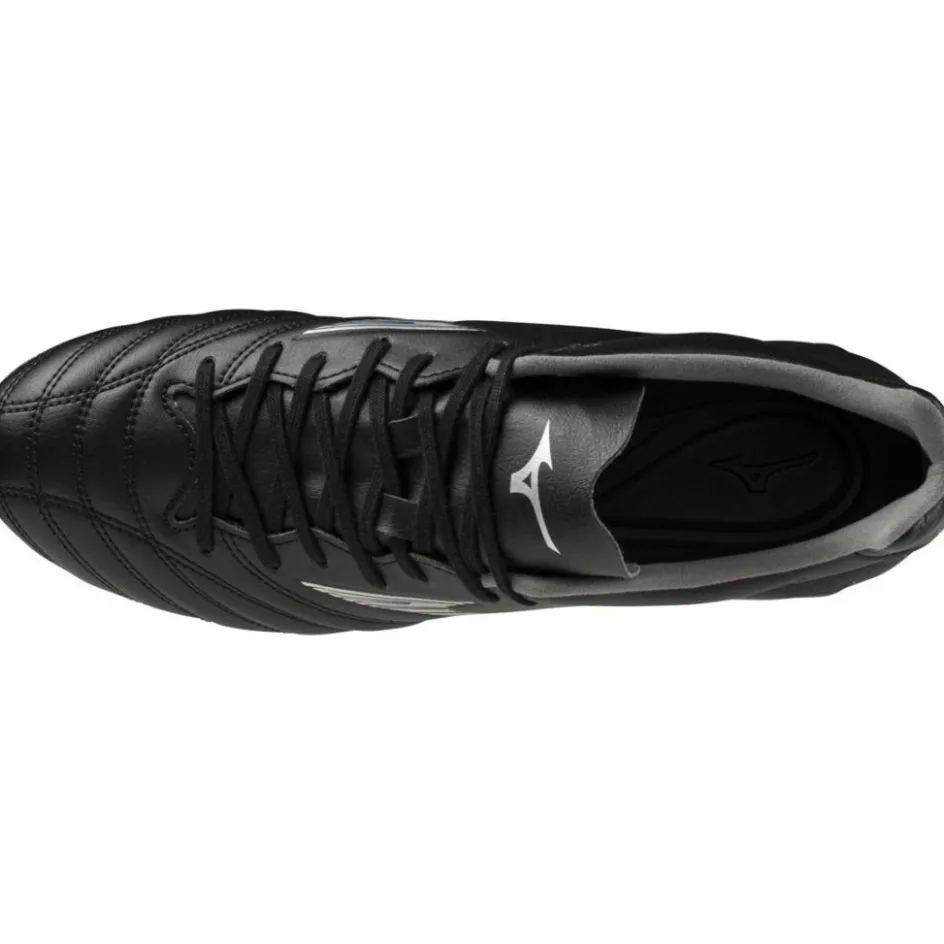 Outlet Mizuno Monarcida Neo III Pro voetbalschoenen heren black galaxy silver