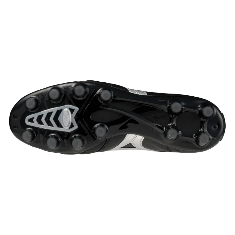 Discount Mizuno Morelia II Pro voetbalschoenen heren black galaxy silver dark shadow