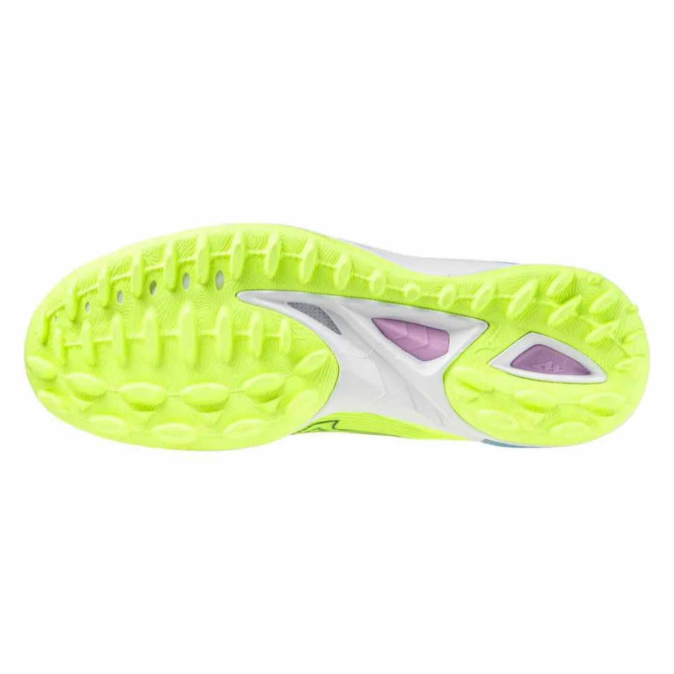 Mizuno Wave Leopardus hockeyschoenen neo lime black splish splash