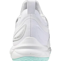 Best Mizuno Wave Luminious 3 indoorschoenen dames white blue tint