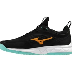 Mizuno Wave Luminous 3 indoorschoenen heren black tangelo icegreen