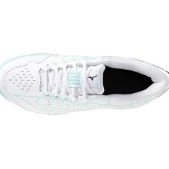 Discount Mizuno Wave Lynx 2 hockeyschoenen junior white blue tint