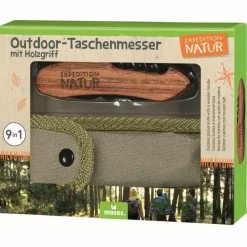 Discount Moses. Verlag Expeditie Natuur Pocket zakmes brown