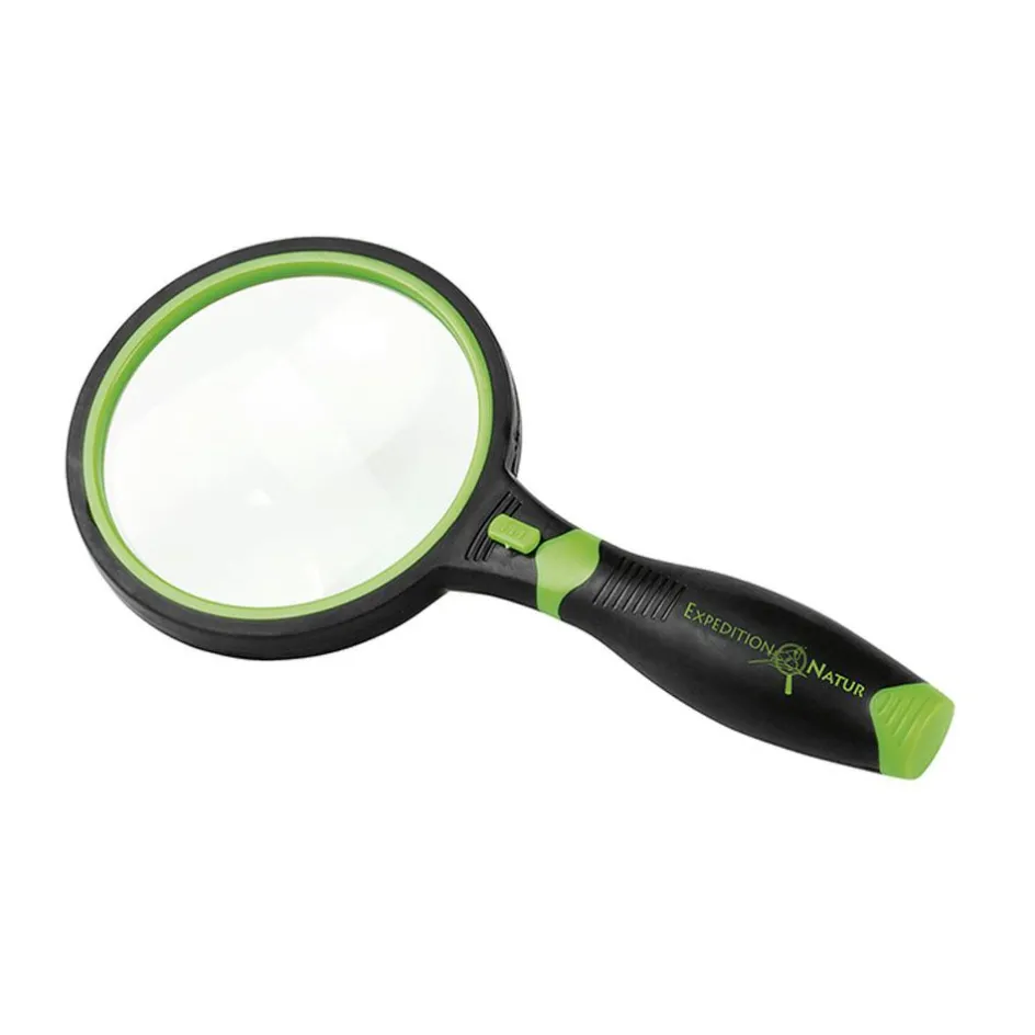 Outlet Moses. Verlag Expeditie Natuur loep met licht