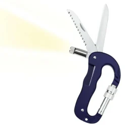 Moses. Verlag  Expeditie Natuur Multitool karabijnhaak blauw