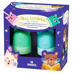 Moses. Verlag  Flexibele Dieren leeslamp assorti