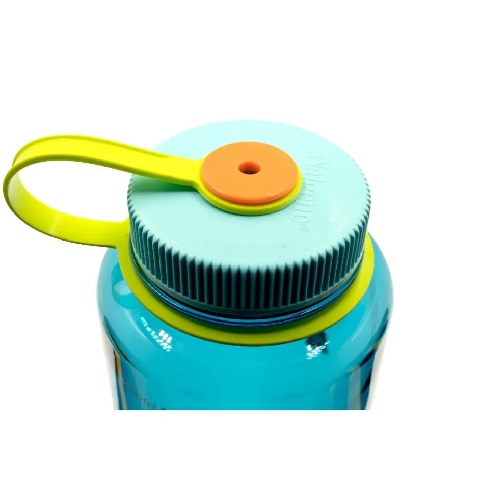 Nalgene Wide Mouth Sustain silo drinkfles 1,4 liter cerulean