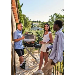 Napoleon TravelQ PRO285EX elektrische barbecue black inclusief onderstel