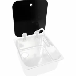 Navy Load  Glasplaat voor spoelbak 350 x 320