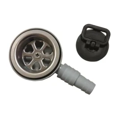 Discount Navy Load haakse afvoerplug 20 - 25 mm grijs