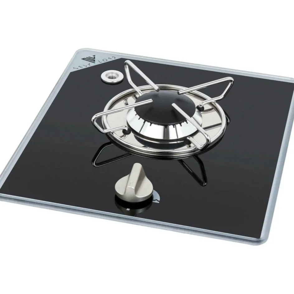 Navy Load 1-pits kookplaat op glasplaat