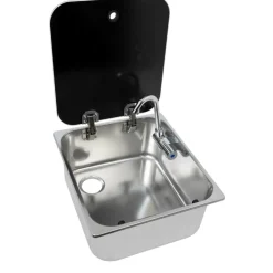 Navy Load  Spoelbak met glazendeksel 350 x 320