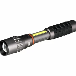 Online Nebo Slyde King 2K oplaadbare zaklamp grijs