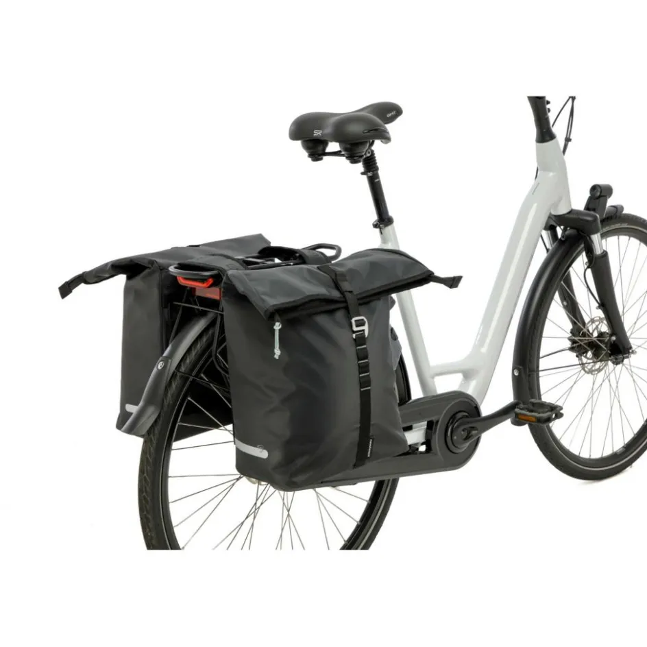 Outlet New Looxs Cantos Double fietstas 36 liter black