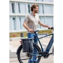 New Looxs  Cantos Single fietstas 16,5 liter black