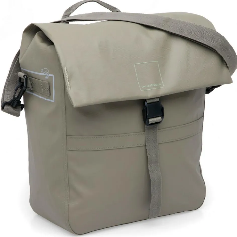 Discount New Looxs Leeds Single fietstas 19 liter taupe